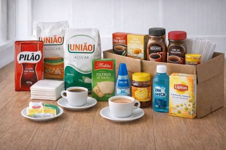 Produtos e utensílios para copa